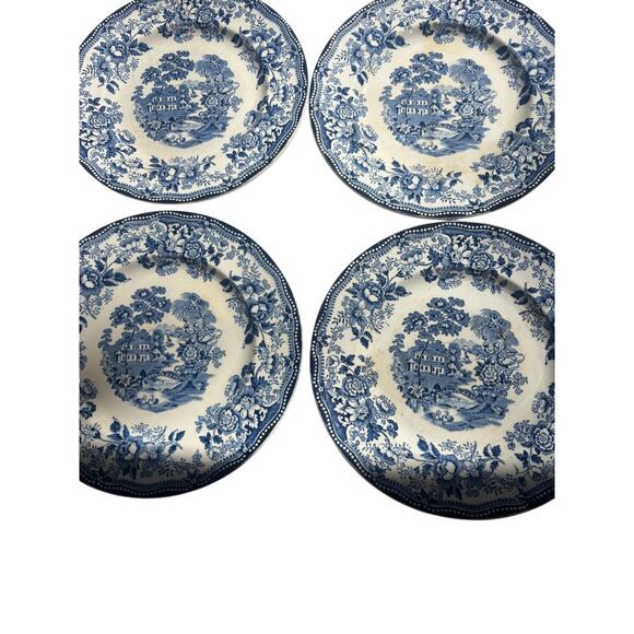 Royal Staffordshire "Tonquin" pattern Dessert Plate Designed by Clarice Cliff - Picture 9 of 9